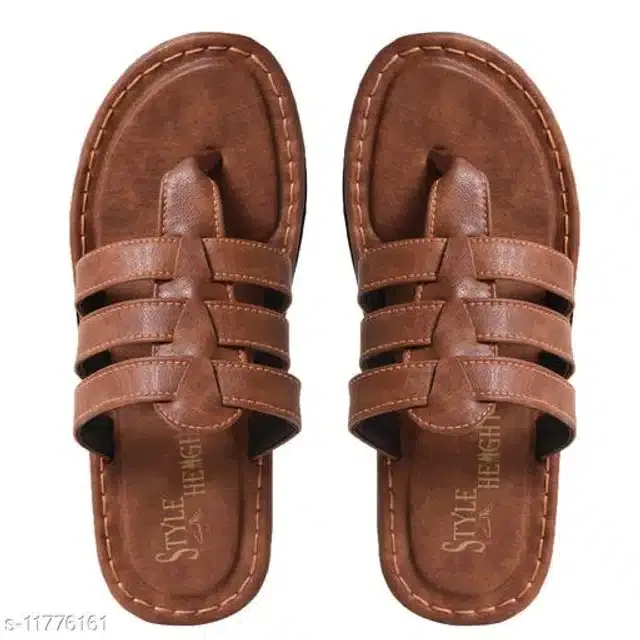 Slippers for Men (Tan, 8)