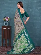 Georgette Printed Saree for Women 