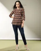 Cotton Embroidered Top for Women 