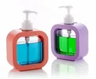Plastic Refillable Liquid Soap Dispenser for Bathroom 