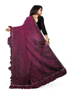 Lycra Blend Embellished Saree for Women 