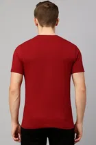 Round Neck Printed T-Shirt for Men 