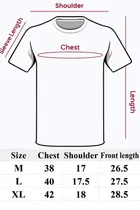 Round Neck Printed T-Shirt for Men 