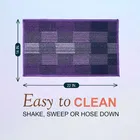 Status Bricks Anti Skid Mat 38x58xm Purple