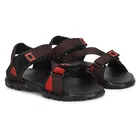 Sandals for Men (Black, 6)