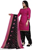 Cotton Printed Salwar Suit for Women 