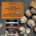 Natural Ginger & Garlic Powder for Skin & Hair 