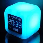 TecSox 7 Colour Changing LED Digital Alarm Clock