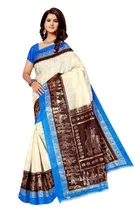 Khadi Silk Self-Design Saree for Women 