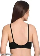 Cotton Solid Bra for Women & Girls, Multicolour, Pack of 3 
