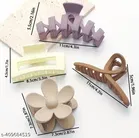 Plastic Hair Claw Clips for Women & Girls 