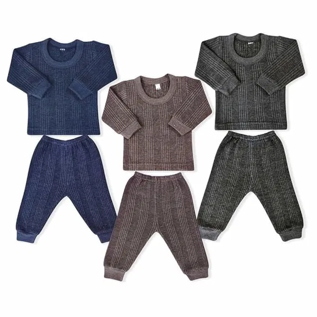 Woolen Thermal Set for Boys (Multicolour, S) (Pack of 1)