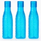 Plastic Water Bottles, 1000 ml, Set of 3, Assorted
