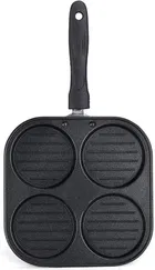 Pooja Aluminum 4in1 Non-Stick Uttapam Maker 