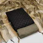 Jacquard Unstitched Dress Material for Women 