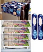 Knit 7 Pcs Fridge Cover Set 