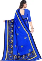 Georgette Printed Saree for Women 