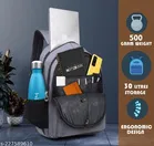 Nylon Backpack for Men & Women, Multicolor