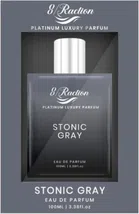 8Raction Stonic Grey Platinum Luxury Perfume Body Spray for Unisex (100 ml)
