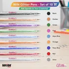 Win Glitter Multicolour Sparkle Gel Ink Pens 
