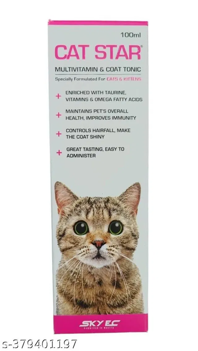 Cat Star Multivitamin & Coat Tonic for Cats (100 ml)