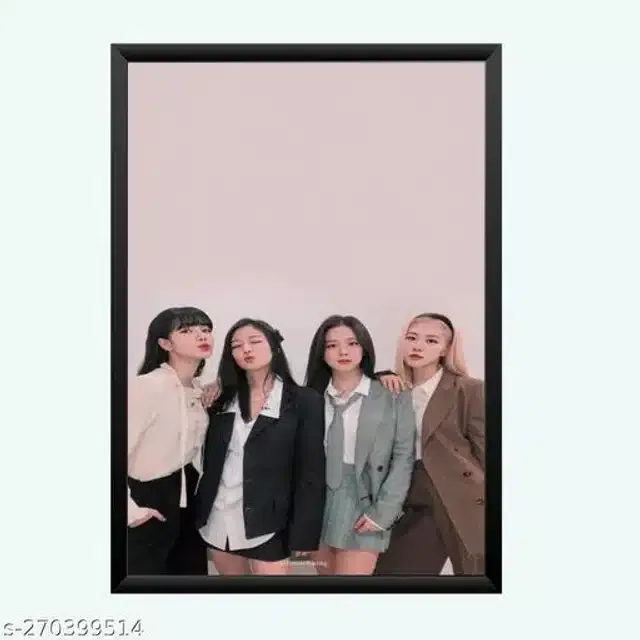 Plastic Photo Frame (Multicolor, 5x7 inches)