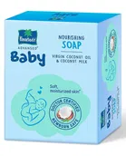 Parachute Advansed Baby Soap for Newborn Babies Enriched with Virgin Coconut Oil & Coconut Milk 