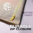 Cotton Saree Cover with Zip Closure for Clothes 