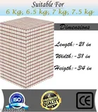 KANUSHI Industries® 100% Waterproof & Dustproof Top Load Semi Automatic Washing Machine Cover 