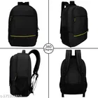 Nylon Backpack for Men & Women, Black