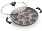 iVBOX Non-Stick Baati Baking Pot with Lid 
