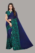 Saree with Unstitched Blouse for Women 