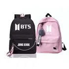 PU Backpack for Women (Multicolor, Pack of 2)