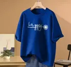 Round Neck Printed T-Shirt for Women 