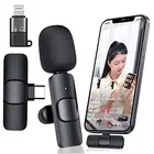 Wireless Lapel for YouTube, Vlogging, Recording For Android/iPhone/PC Microphone 