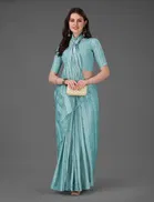 Cotton Embroidery Saree for Women 