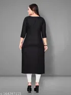 Rayon Solid Kurti for Women 