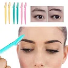 Pinak Eyebrow Painless Facial Hair Remover Razor (Pack Of 6, Multicolour) (PS-184)