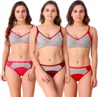 Cotton Blend Lingerie Set for Women 
