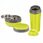 Asian Stainless Steel Lunch Box with Flask 