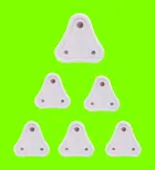 Child Safety Electric Socket Plug Guards, White, Pack of 6