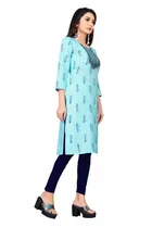 A-Line Cotton Kurti for Women 