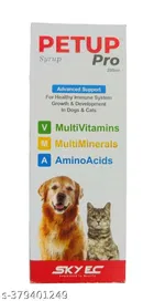 Petup Pro Multivitamins, Multiminerals and Aminoacids for Dogs & Cats 