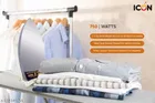PVC Plastic Electric Iron (White, 750 W)