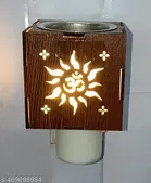 Premium Electric Kapoor Dani | Home Fragnance Lamp with Night Lamp|Kapoor Dani for Home|Aroma Diffuser| Living Room | Incense Holder|Camphor Diffuser Night Lamp 