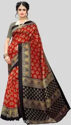 Art Silk Printed Saree for Women 