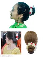 Artificial Gajra Hair Bun for Women 
