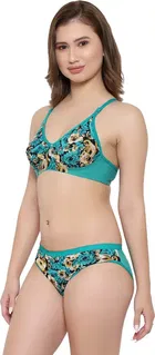 Cotton Blend Lingerie Set for Women 