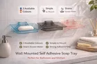 Wall Mounted Self Adhesive Soap Tray Assorted Any 1 Colour