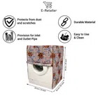 E Retailer Polyester Front Load Washing Machine Cover For 5kg to 8kg 